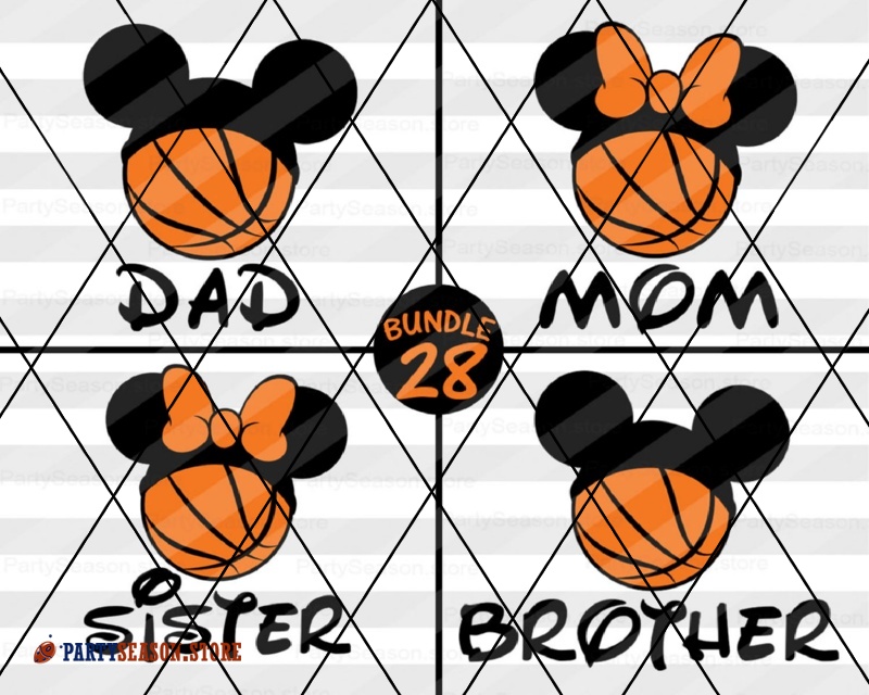 Basketball Mom Basketball Dad SVG Cut Files