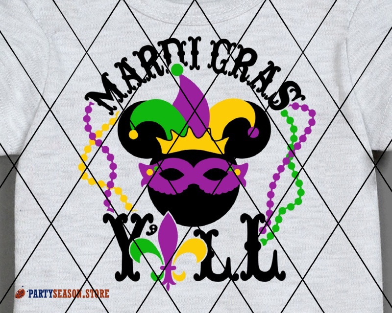 mickey mouse mardi gras shirts