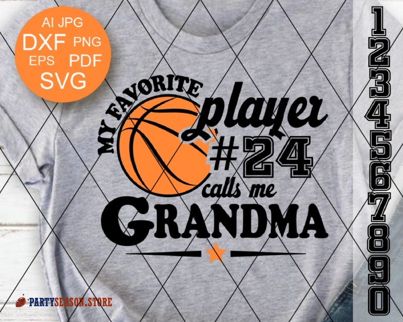 Bundle My Favorite Player Calls Me Grandma SVG Happy Mother 