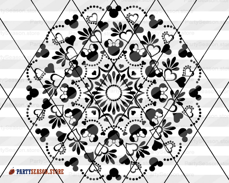 Download Mandala Disney Svg