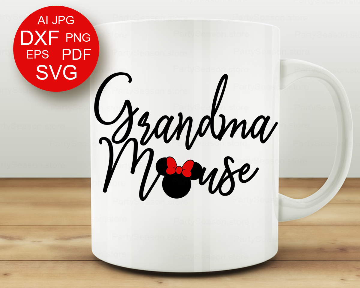 Disney Coffee Mug - Grandma - Minnie Mouse