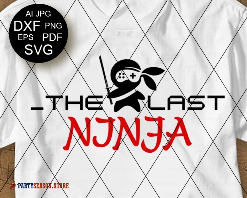 Download The Last Ninja Svg File Gamer Svg Playstation Svg Xbox Controller Svg Games Svg Ninja Svg