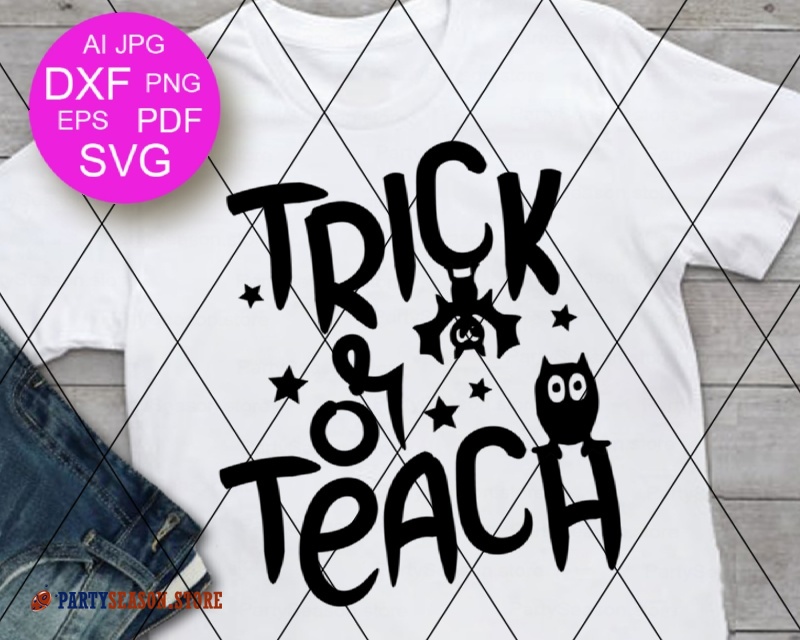 Download Trick Or Teach Svg