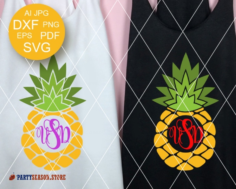 Download Monogram Pineapple Svg