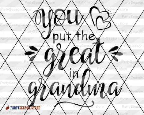 Grandma Shirt Design Svg