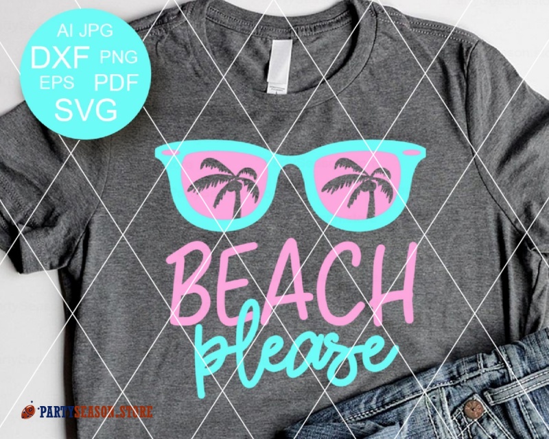 Beach Please 2 SVG