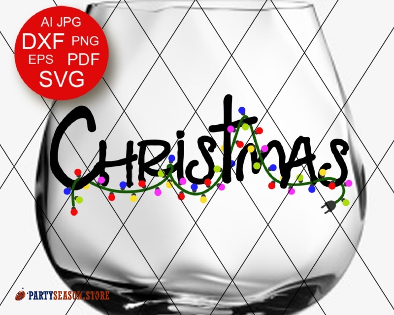 Download Garland Svg Files Holiday PSD Mockup Templates