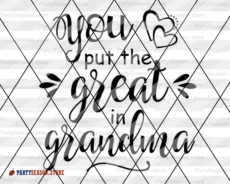 Download Grandma shirt design svg