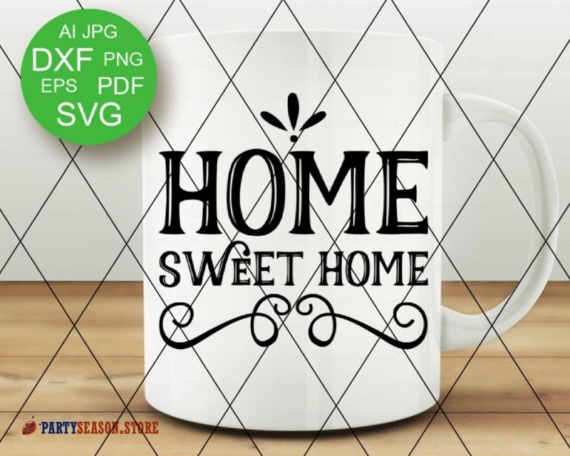 Free Free 138 Home Sweet Home Sign Svg SVG PNG EPS DXF File