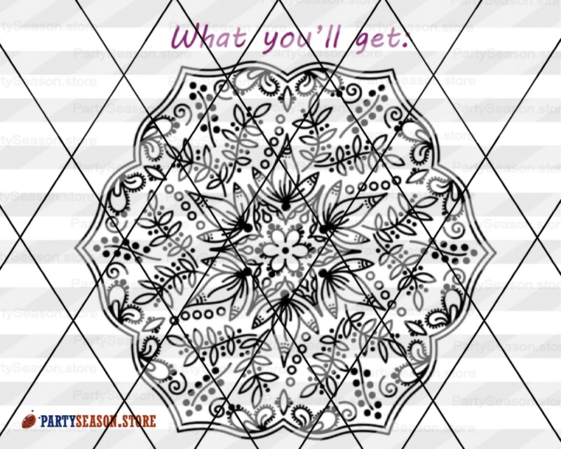 Download Lace Mandala Svg Mandala Clip Art Floral Svg Files For Cricut Explore Silhouette Cut Files Instant Download Dxf Eps Png Dxf Ai Jpg Vector