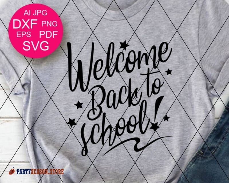 Download Welcome Back To School 2 Svg